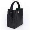 Black Textured Bucket Bag - view 2