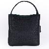 Black Textured Bucket Bag - view 3