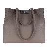 Light Gray Textured Tote Bag - view 4