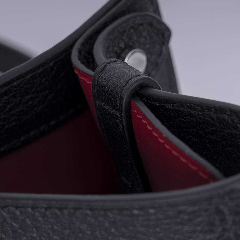 Black Textured Tote Bag