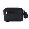 Men's Black Textured Crossbody Bag - view 3