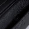 Men's Black Textured Crossbody Bag - view 5