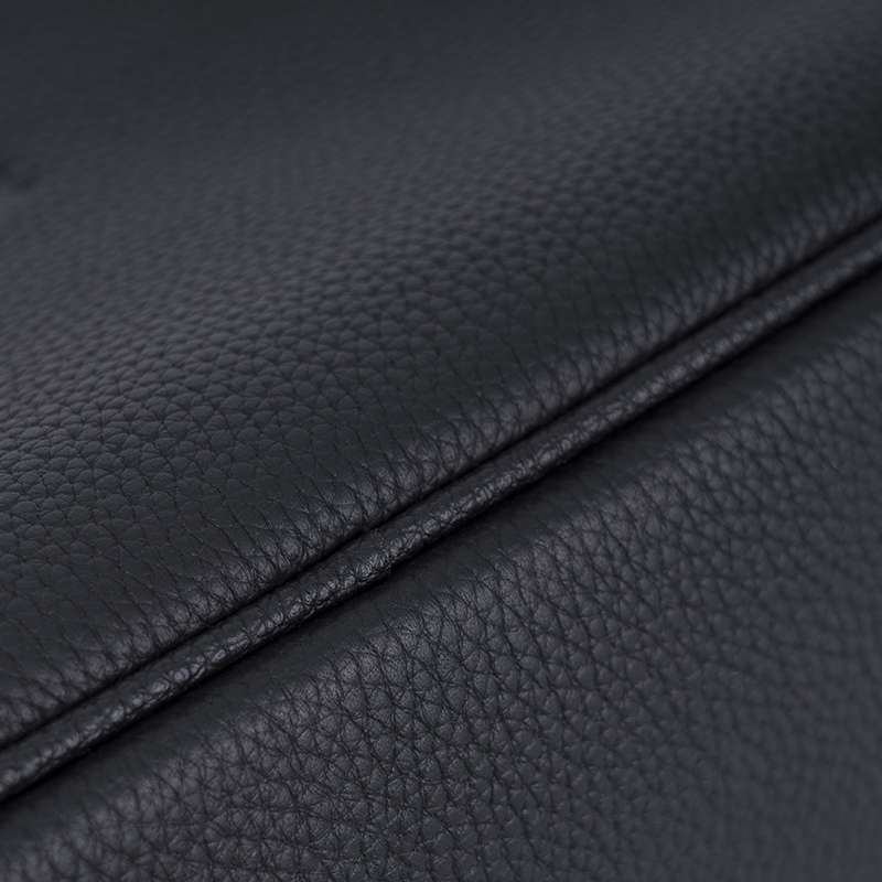Men's Black Textured Crossbody Bag