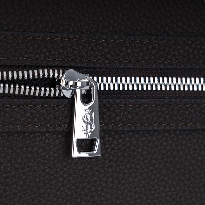 Men's Dark Brown Crossbody Bag