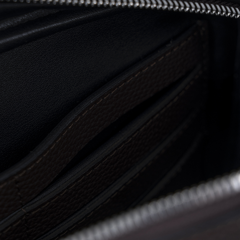 Men's Dark Brown Crossbody Bag