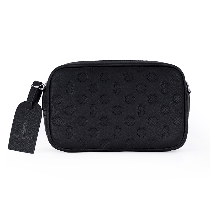 Men's Black Crossbody Bag