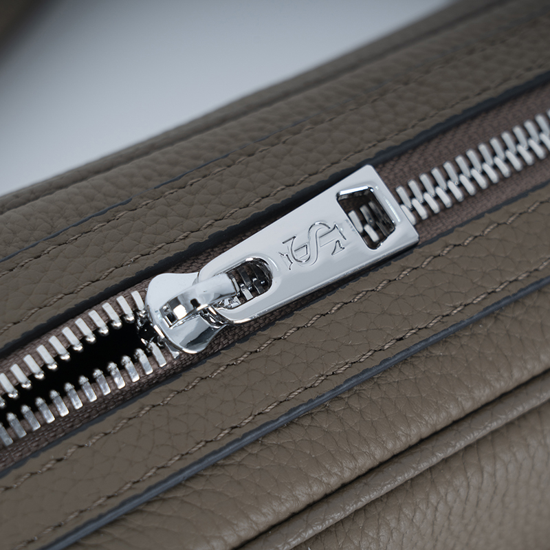 Men's Light Gray Crossbody Bag