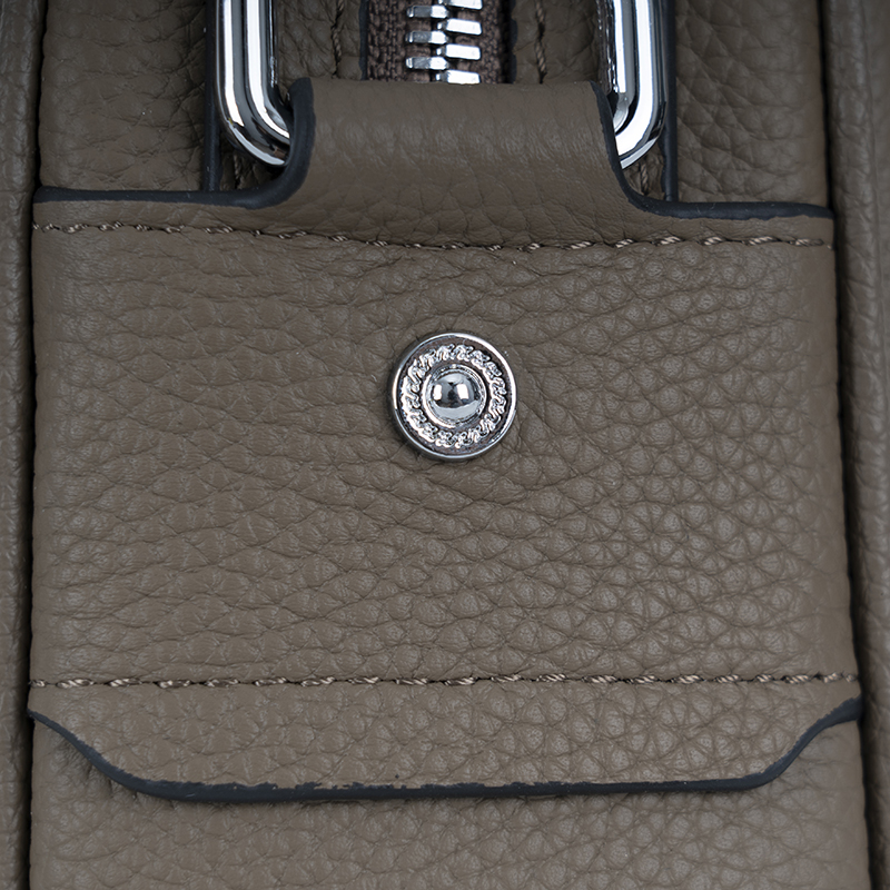 Men's Light Gray Crossbody Bag