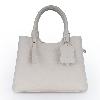 Milk-Fog White Soft-Textured Handbag - view 1