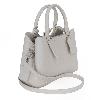 Milk-Fog White Soft-Textured Handbag - view 3