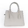 Milk-Fog White Soft-Textured Handbag - view 2