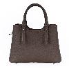 Caramel Brown Soft-Textured Handbag - view 3