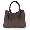 Caramel Brown Soft-Textured Handbag - view 5