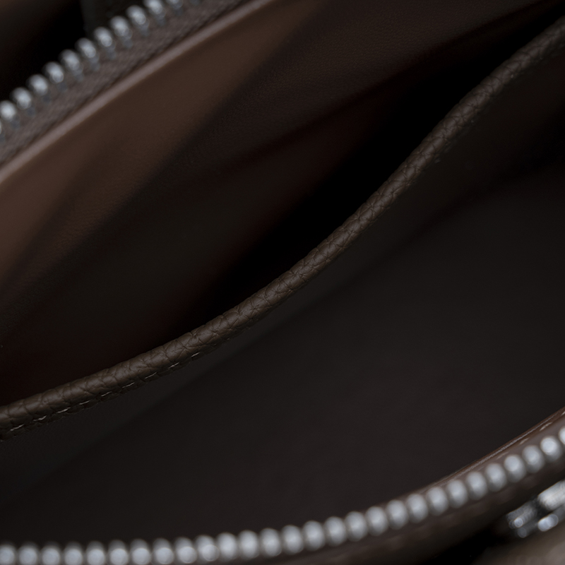 Caramel Brown Soft-Textured Handbag