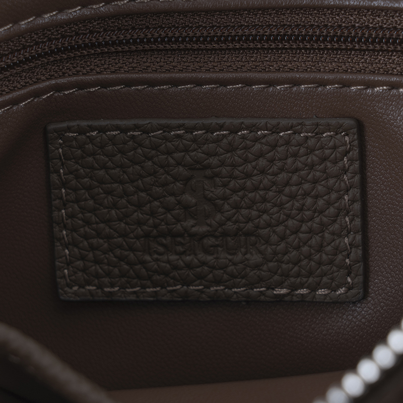 Caramel Brown Soft-Textured Handbag