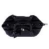Obsidian Black Lychee-Textured Handbag - view 4