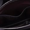 Obsidian Black Lychee-Textured Handbag - view 12