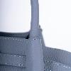Mist Blue Lychee-Textured Handbag - view 6