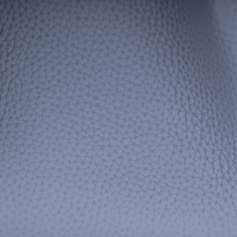 Mist Blue Lychee-Textured Handbag