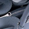 Mist Blue Lychee-Textured Handbag - view 16