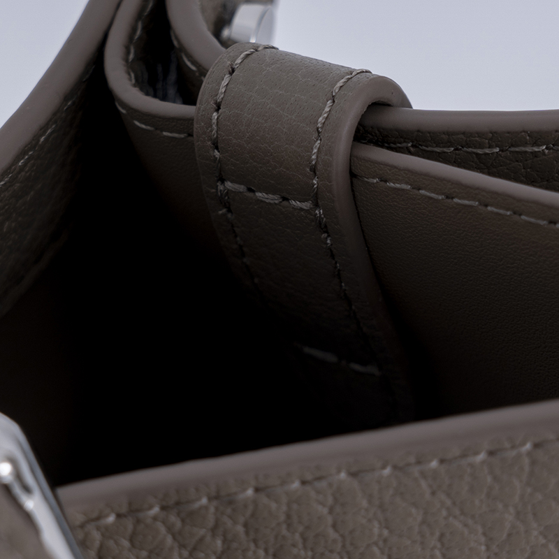 Light Gray Textured Tote Bag