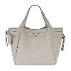 Milk Apricot Lychee-Textured Drawstring Handbag - view 2