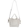 Milk Apricot Lychee-Textured Drawstring Handbag - view 5