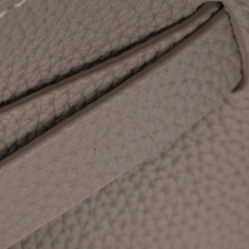 Warm Brown Gentle-Textured Trimmed Handbag