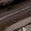 Warm Brown Gentle-Textured Trimmed Handbag - view 12