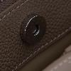 Warm Brown Gentle-Textured Trimmed Handbag - view 14