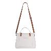 Milk White Brown-Trim Dual-Use Bag - view 8