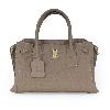 Fog Gray Gold-Buckle Handbag - view 2