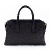 Obsidian Black Gold-Buckle Handbag - view 3