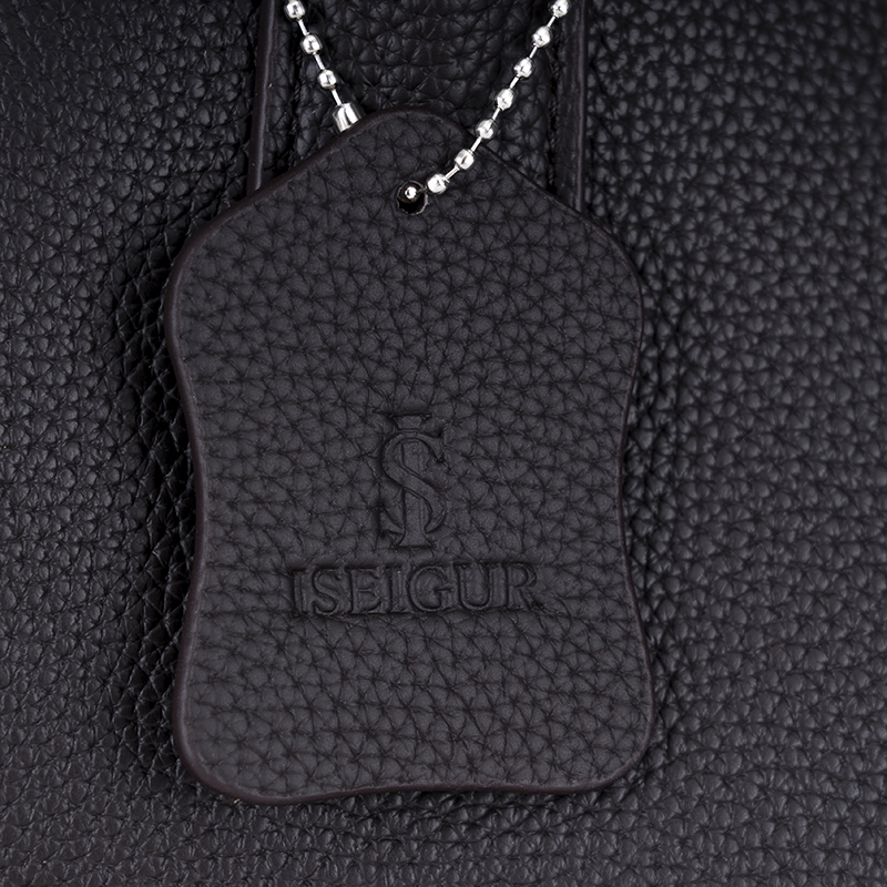 Obsidian Black Gold-Buckle Handbag