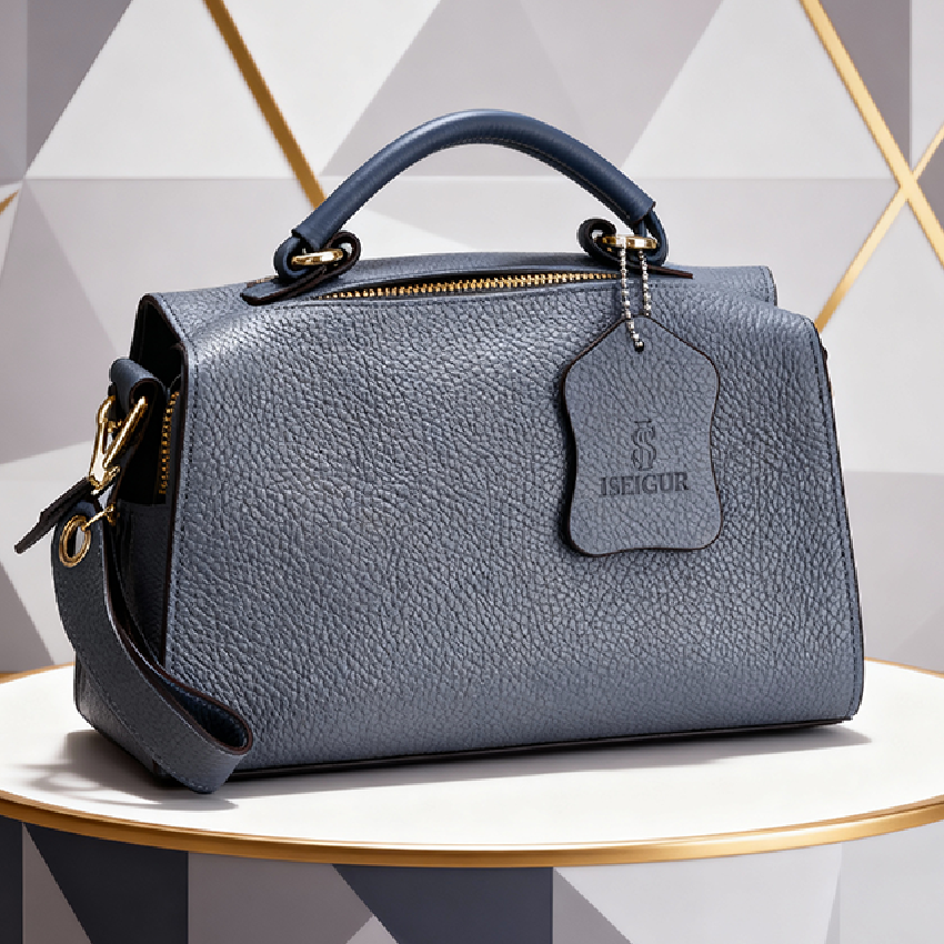 Mist Blue Badge Dual-Use Bag